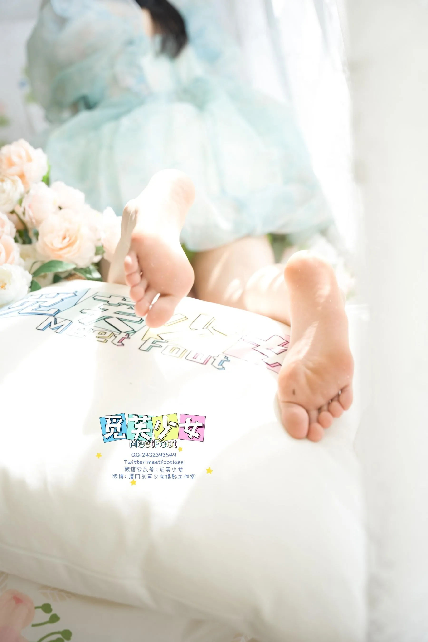 觅芙少女 NO.033 小婉-一袭蓝色纱裙构筑今晚浪漫的梦境-PIC [249P]插图4